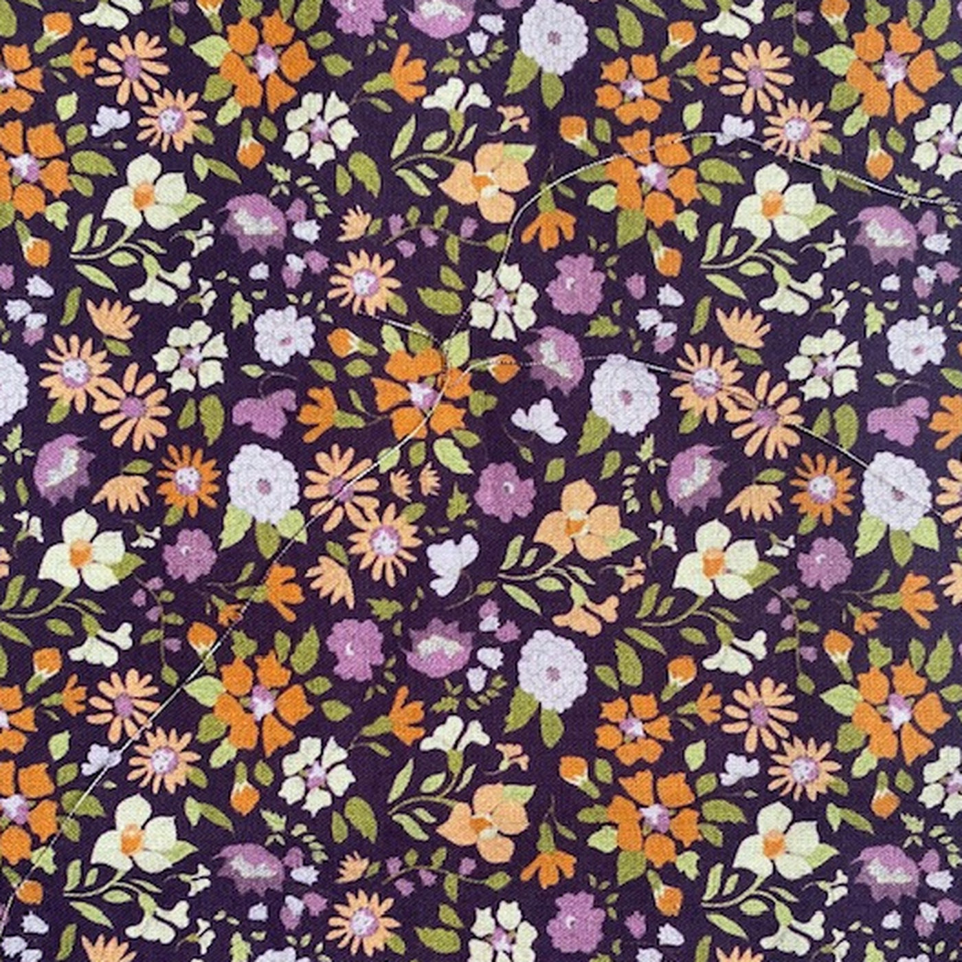 Bunte Blümchen – Stoffdetail