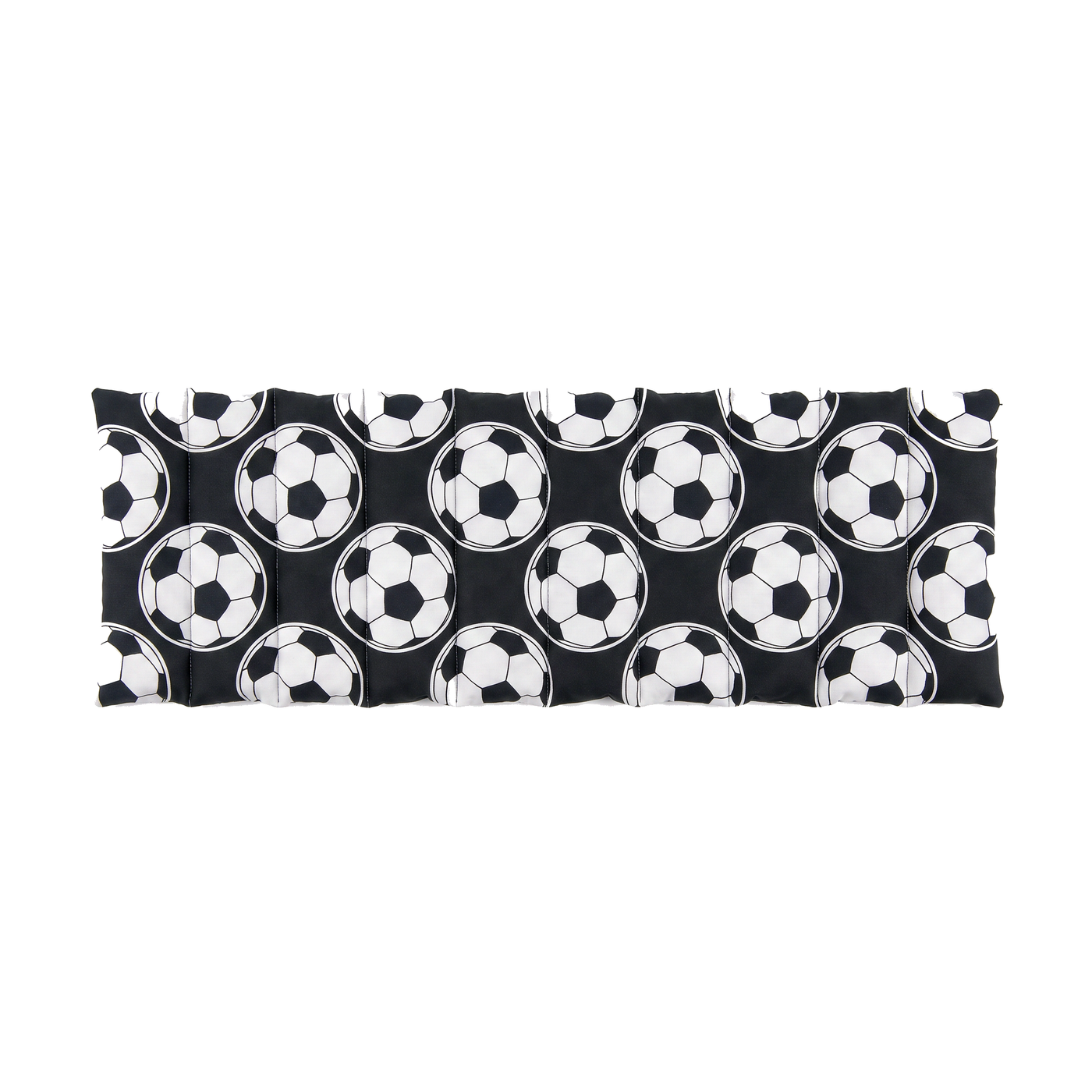 Langes Roggenkissen Fußball – Produktfoto
